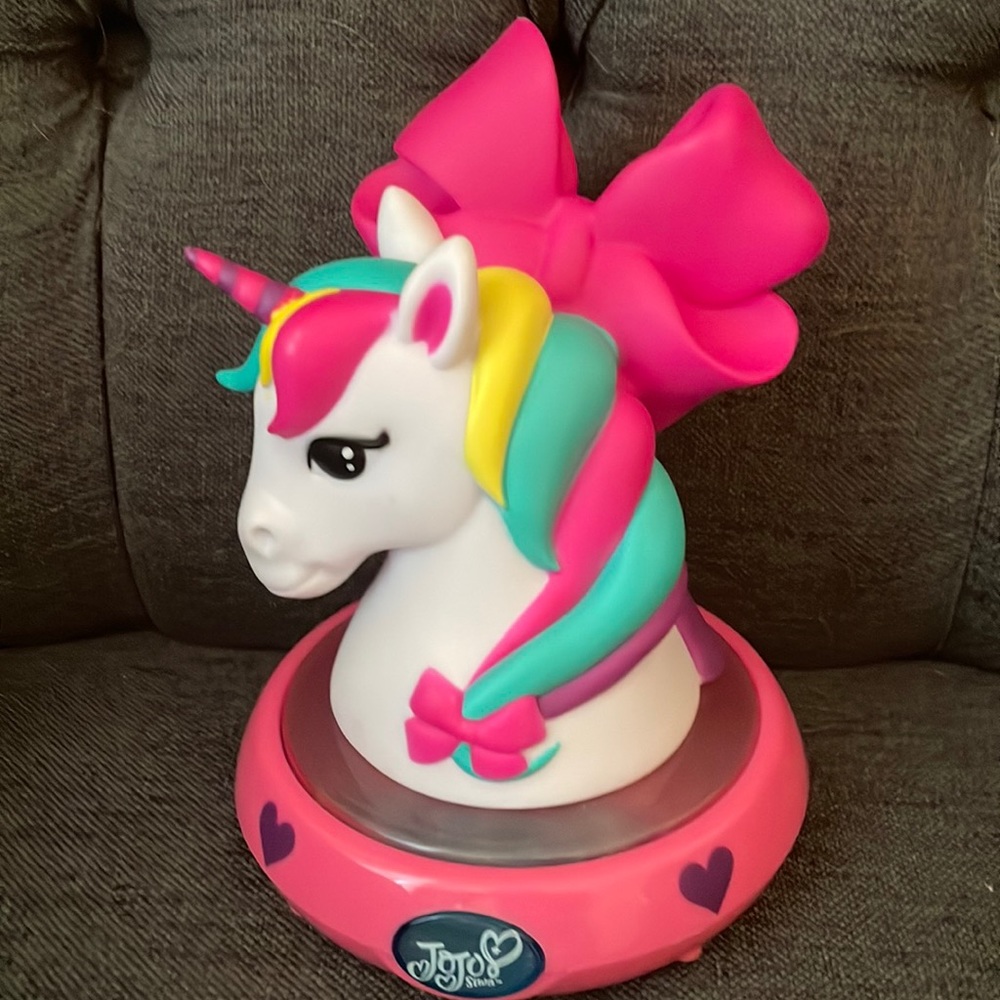 3/$15! Unicorn Jojo Siwa Nightlight